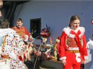 Tradi�n� masopust ve skanzenu na Vesel�m Kopci u Hlinska