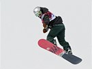 BHEM VYSOKÉHO SKOKU. árka Panochová v olympijském semifinále snowboardistek