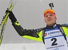 Adam Václavík slaví juniorský bronz ve stíhacím závod na ME v Novém Mst.