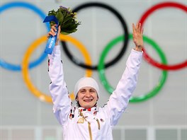 �eská rychlobrusla�ka Martina Sáblíková skon�ila v závod� na 3 000 metr�...