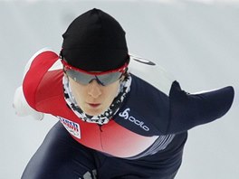 TRÉNINK. Martina Sáblíková v Soi ped olympijskými hrami.