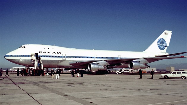 Jeden z prvních Boeingů 747 pro Pan Am.