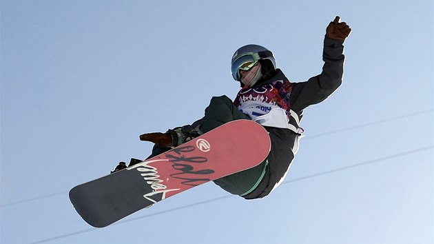 EKA V AKCI. árka Panochová v kvalifikaci slopestylu snowboardistek na
