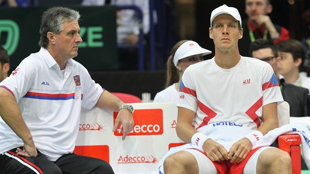 Jaroslav Navrátil, kapitán eských tenist pro Davis Cup, Tomái Berdychovi ani...