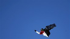 Kanadský snowboardista Mark McMorris skon�il v olympijském finále slopestylu...