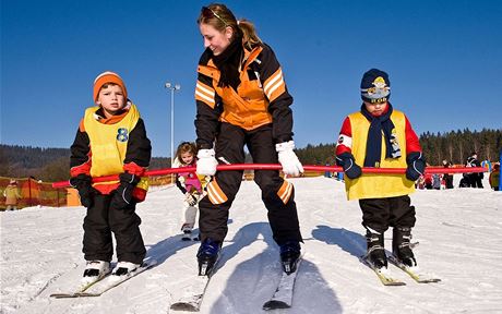 Ski arel Lipno - Lyask kola pro dti