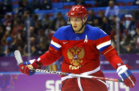 ODINÍ SOI? Ruský útoník Alexandr Ovekin povede sbornou jako kapitán ke zlatu na MS v Minsku.