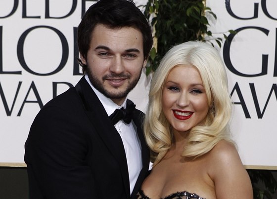 Christina Aguilera a její partner Matt Rutler