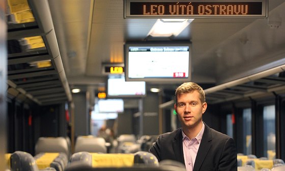 Leo Novotný, spolumajitel elezniního dopravce Leo Express.