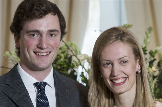 Belgický princ Amedeo a jeho snoubenka Elisabetta Rosboch von Wolkenstein (16....