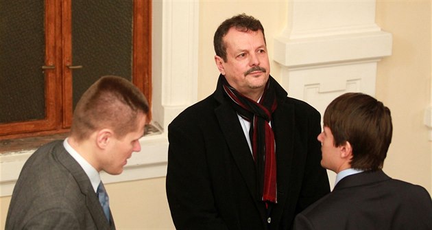 éf mstských stráník Jaroslav Pikryl ped tvrtením soudem (13. února...