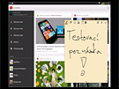 Uivatelské prostedí Samsung Galaxy Note 10.1 2014