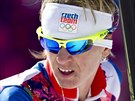 eská bkyn na lyích Klára Moravcová dojela v olympijském závodu na 10...