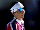 Favorizovaná norská bkyn na lyích Marit Björgenová dojela v olympijském...