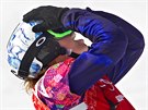 Eva Samková suverénn ovládla olympijský snowboardcross a dojela si pro zlatou...