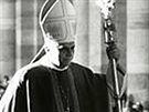 Kardinál Joseph Ratzinger v roce 1990 pi mi v západonmeckém Speyeru v rámci...