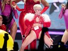 Miley Cyrusová bhem vystoupení ve Vancouveru