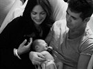 Simon Cowell s partnerkou Lauren Silvermanovou a jejich synem
