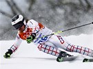 ÚTOK NA MEDAILI. Ondřej Bank v obřím slalomu na olympijských hrách v Soči. 