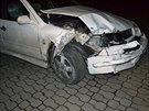 Pi nehod v Halenkov opilý idi svou octavii znan poniil, podle policist...