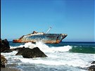 Vrak lodi American Star u pláe Playa de Garcey na západním pobeí ostova