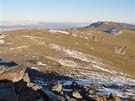Pohled z vrcholu Chullo (2 612 m) k východu