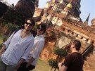 Partner Emmy Smetany Jordan Haj a krásy historického msta Ayutthaya