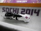 etí bobisté Jan Vrba a Michal Vacek na olympijských hrách v Soi.
