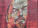 Leninv pomník v centru Soi
