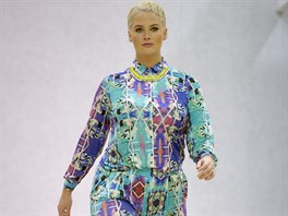 Také pehlídce Plus Size Fashion dominovaly vzory. V psychedelickém designu se...