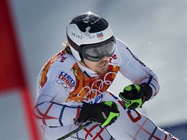 eský lya Ondej Bank ve druhém kole obího slalomu nabral ztrátu a propadl...