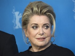 Catherine Deneuve na Berlinale (11. února 2014)