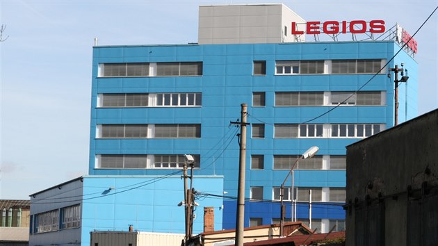 Lounský závod dnes už bývalé společnosti Legios. Strojírenská firma čelí insolvenčnímu řízení.