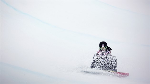 esk snowboardistka rka Panochov spadla v obou semifinlovch jzdch na U-ramp a do finle nepostoupila. (12. nora 2014)