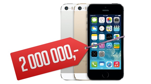 Obyejný iPhone se v aukci na portálu eBay vyplhal na cenu pes 2 000 000