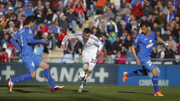 MILEK FANOUK REALU MADRID. Mladk Jes skruje proti Getafe.