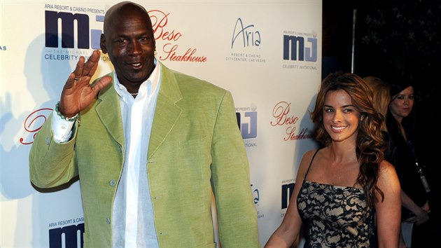 Michael Jordan a Yvette Prietov