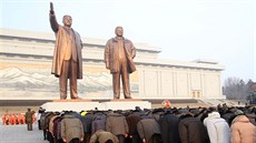 Vzpomínkové akce k výroí smrti Kim ong-ila (16. února 2014)