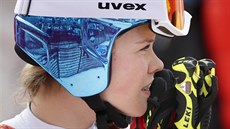 Česká lyžařka Klára Křížová skončila po sjezdu v areálu Rosa Chutor na 18....