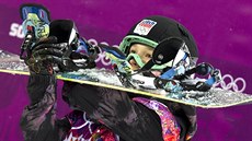 eská snowboardistka árka Panochová spadla v obou semifinálových jízdách na...