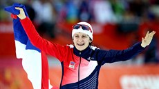 ZLATÁ. Česká rychlobruslařka Martina Sáblíková zvítězila v olympijském závodu...