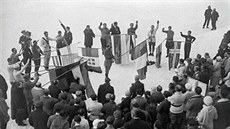 První zimní olympijské hry v Chamonix, 1924.