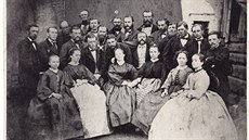 Pefocený snímek z roku 1865 získalo árské muzeum v roce 1943 z majetku...