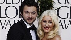 Christina Aguilera a její partner Matt Rutler