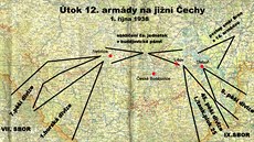 Momentka z jednoho letišť bombardovací eskadry 255 pořízená během roku 1938. Možná že právě tyto bombardéry měly 1. října 1938 svrhnout bomby na České Budějovice.