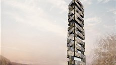 Vít�zný projekt umístily autorky do vltavské nivy. Návrh tvo�í architektonická...