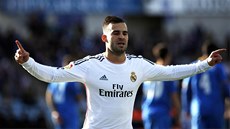 MILÁEK FANOUK REALU MADRID. Mladík Jesé slaví gól proti Getafe.