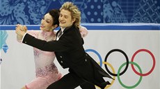 VEDOUCÍ PÁR. Po krátkém programu úto�í na olympijské zlato Ameri�ané Meryl