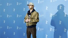 Shia LaBeouf na tiskové konferenci v Berlín (9. února 2014)