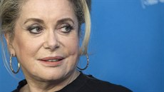 Catherine Deneuve na Berlinale (11. února 2014)